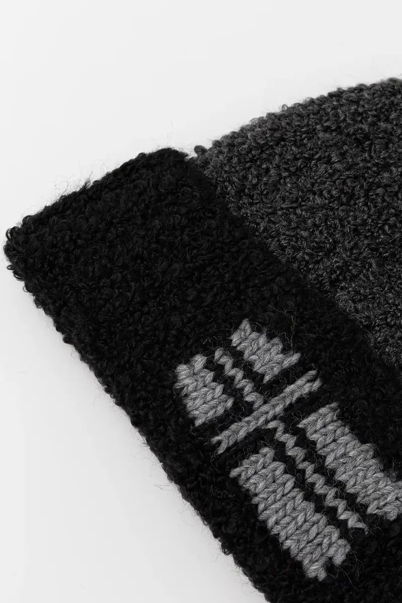 berretto in misto lana F-Baita colore grigio NP0A88Y39411 miniatura 3