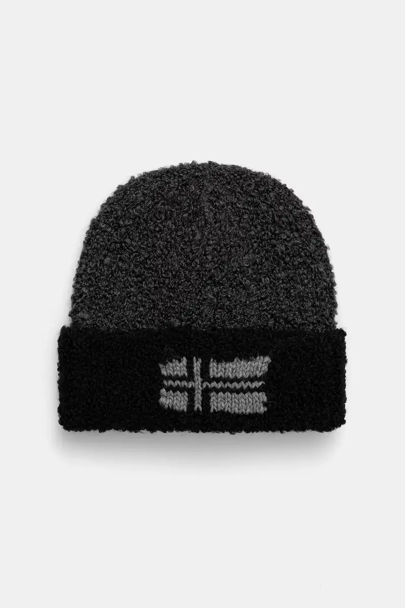 berretto in misto lana F-Baita colore grigio NP0A88Y39411