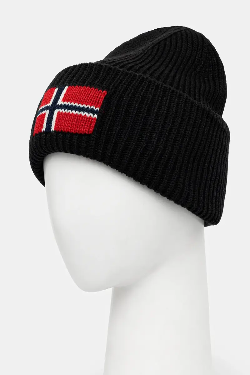 berretto in misto lana F-Evei colore nero NP0A893P9411 miniatura 2