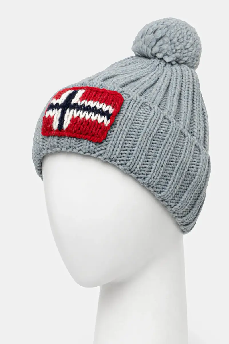 berretto in misto lana Semiury 5 colore turchese NP0A4GKBI841 miniatura 2