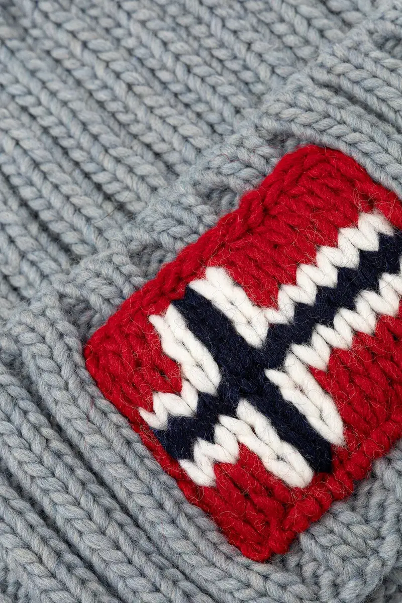 berretto in misto lana Semiury 5 colore turchese NP0A4GKBI841 miniatura 3