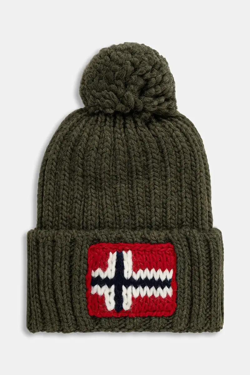 berretto in misto lana Semiury 5 colore verde NP0A4GKBG0A1