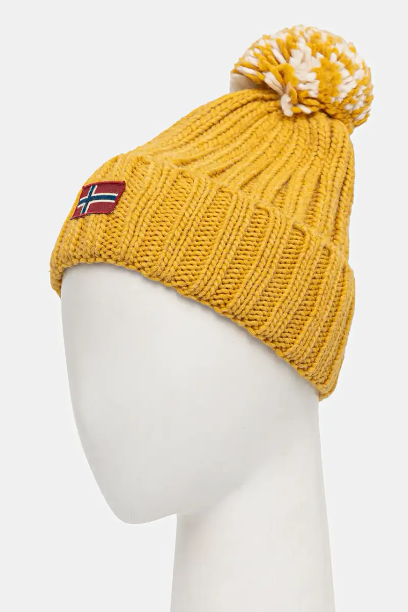 berretto in misto lana Semiury colore giallo NP0A4GKCY1O1 miniatura 2