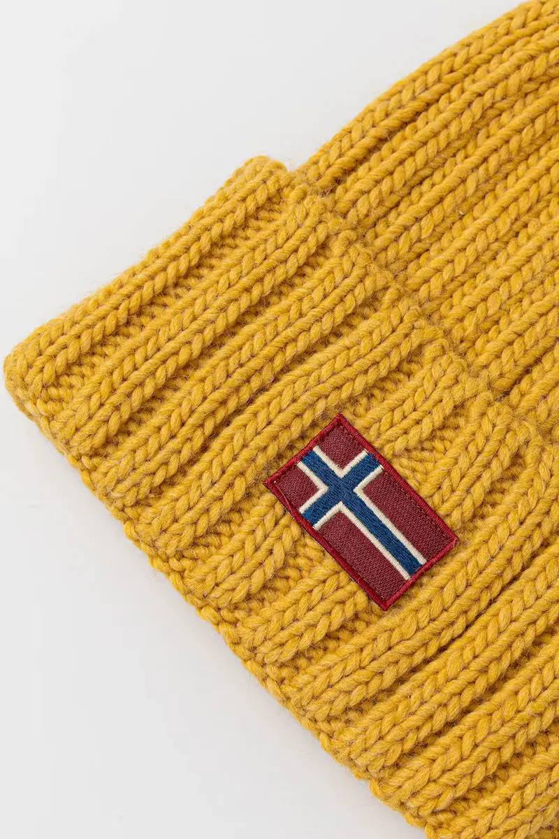 berretto in misto lana Semiury colore giallo NP0A4GKCY1O1 miniatura 3