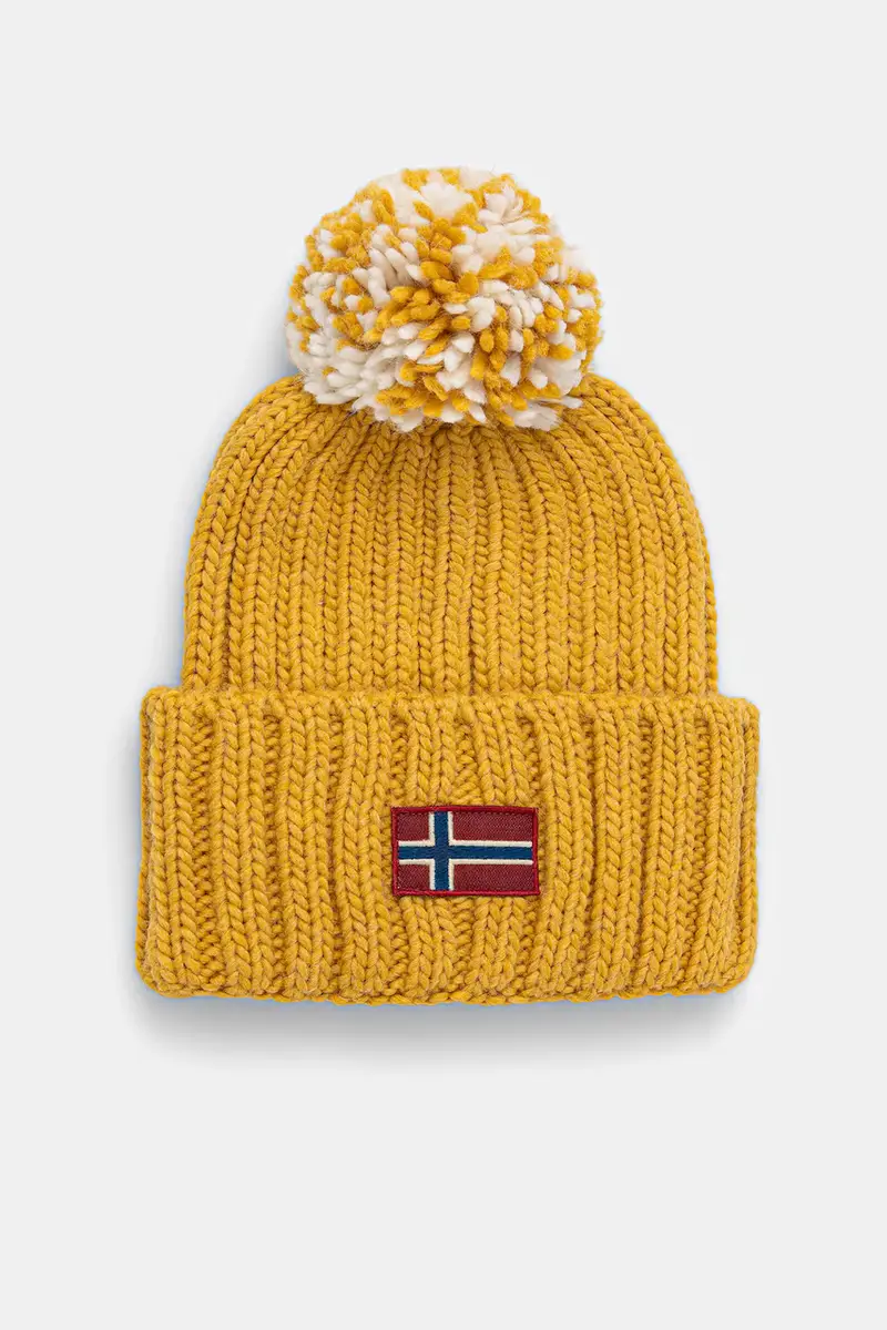 berretto in misto lana Semiury colore giallo NP0A4GKCY1O1
