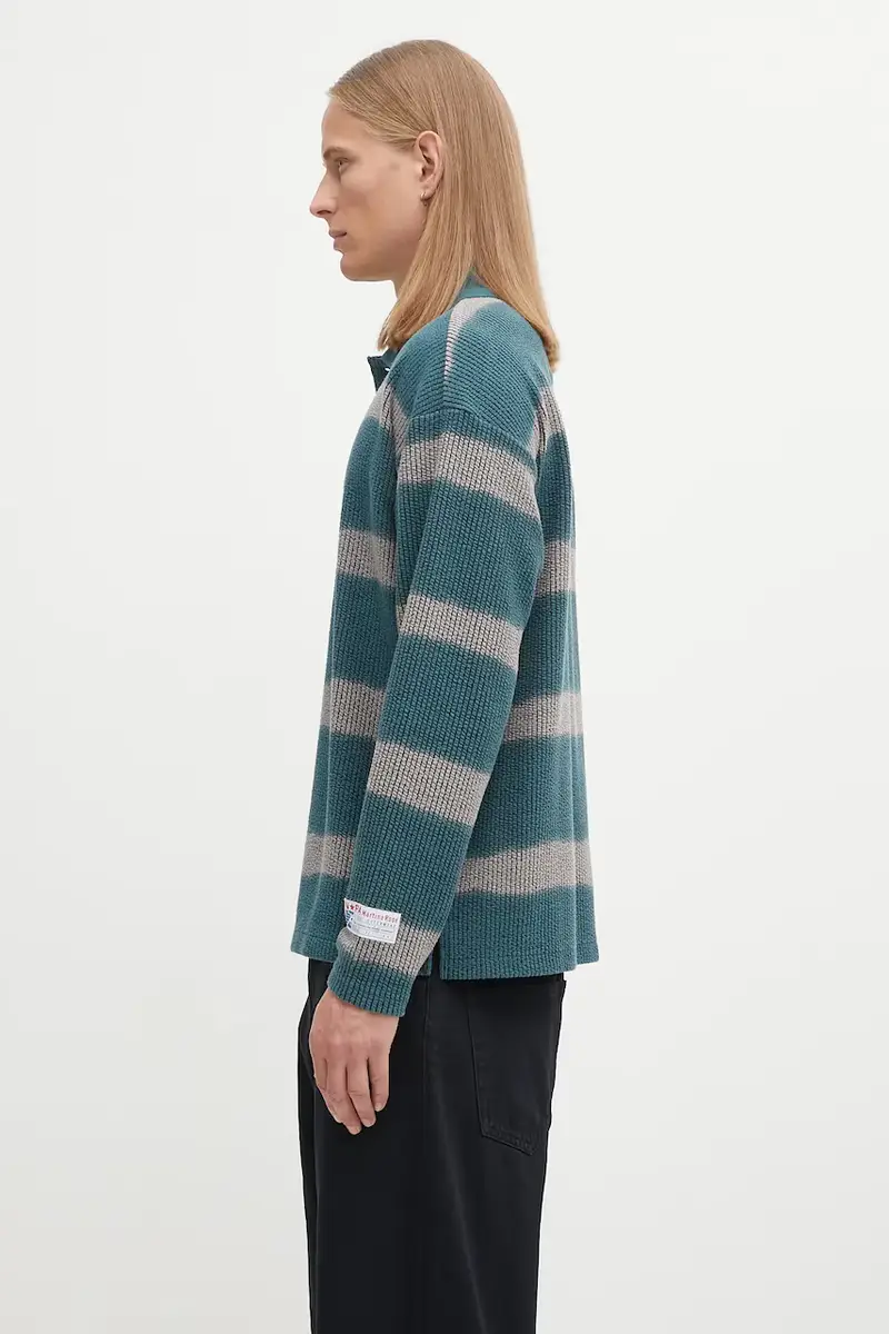 camicia a maniche lunghe Napapijri x Martine Rose uomo colore verde NP0A4FPHL631 miniatura 2