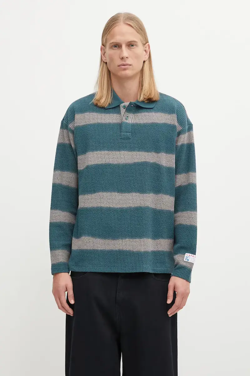 camicia a maniche lunghe Napapijri x Martine Rose uomo colore verde NP0A4FPHL631