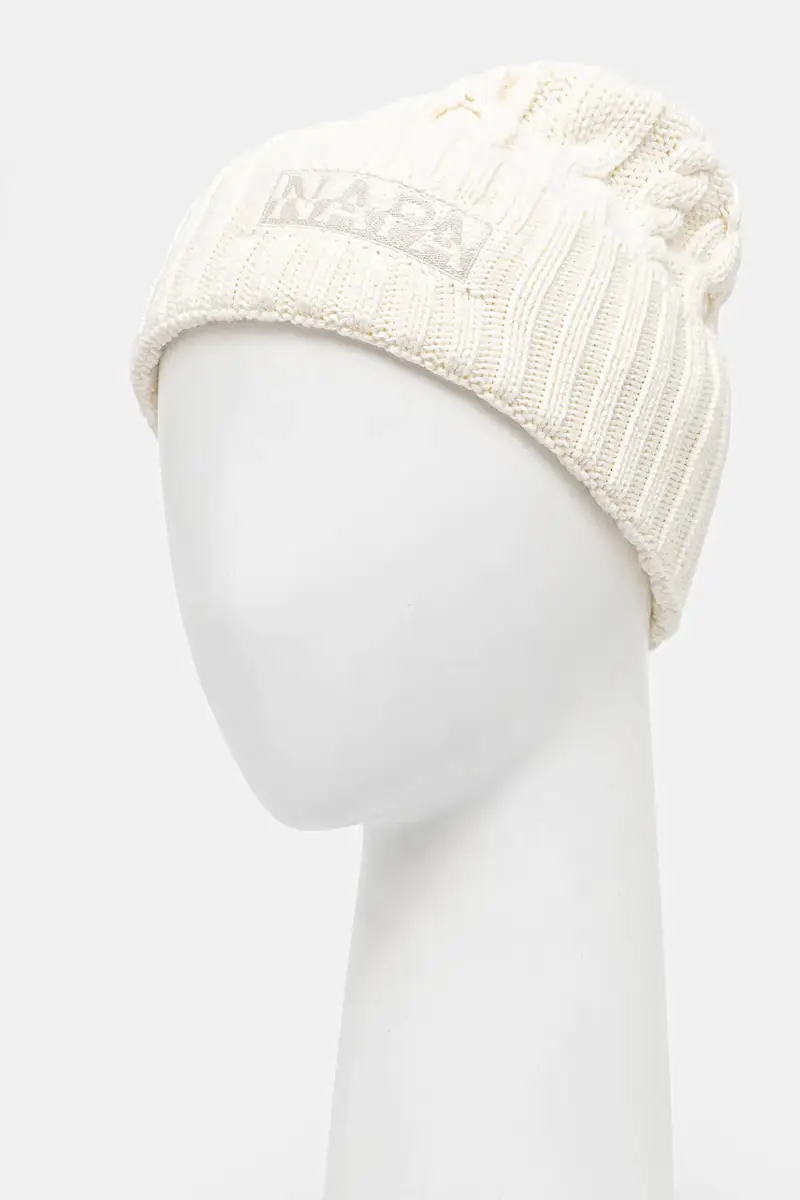 cappello con lana F-Tires Beige miniatura 2