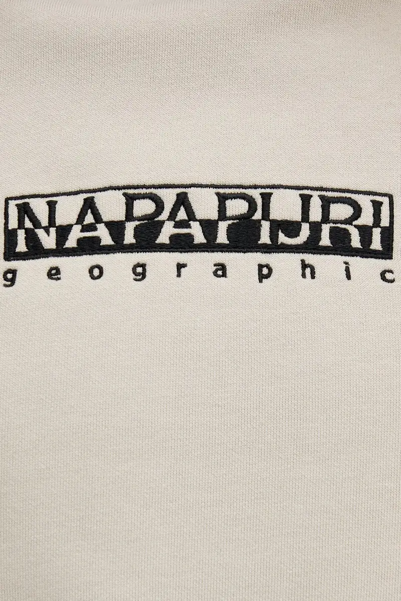 felpa B-Fiemme uomo colore grigio con cappuccio con applicazione NP0A88SAH641 miniatura 5