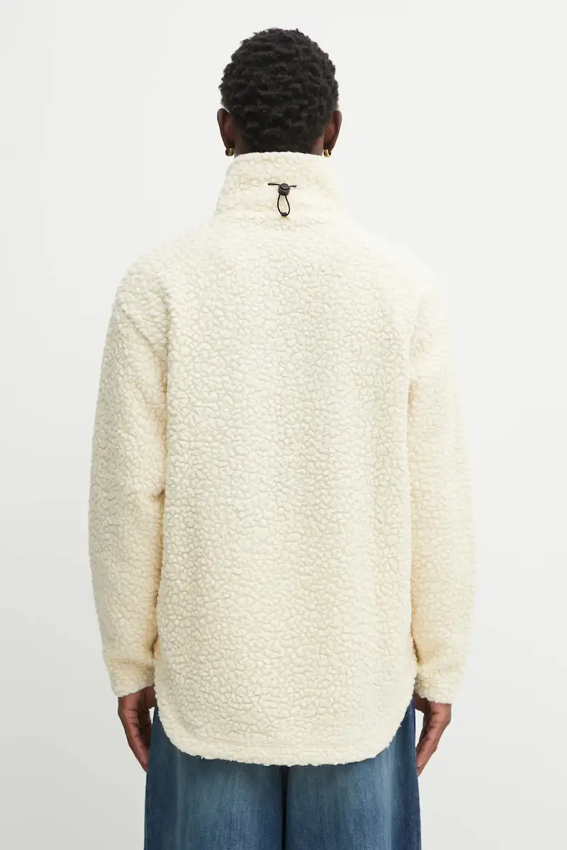 felpa con lana Napapijri x Martine Rose colore beige NP0A4IG7N1A1 miniatura 3