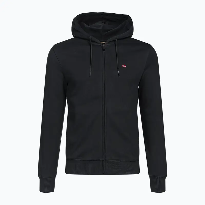 Felpa da uomo di Napapijri Balis Fzh Sum | Napapijri Nero