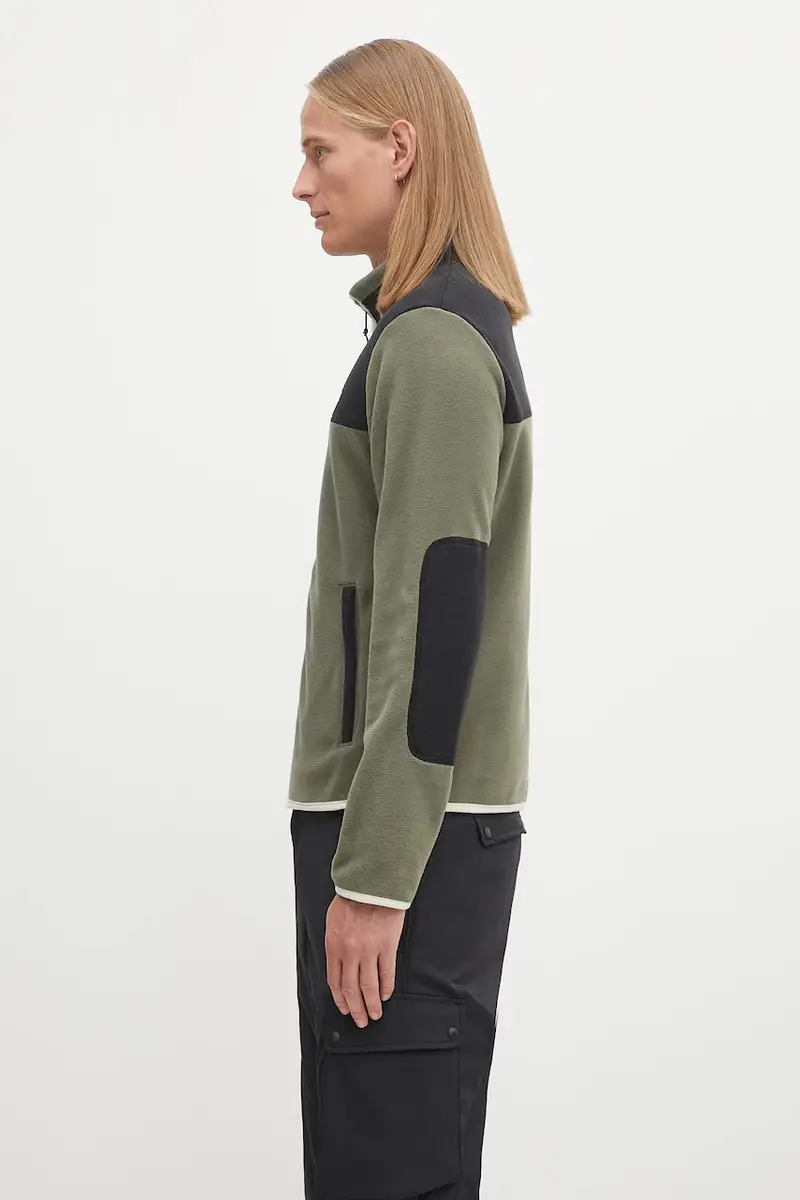 felpa in pile T-Dergana uomo colore verde NP0A88V1G0A1 miniatura 2