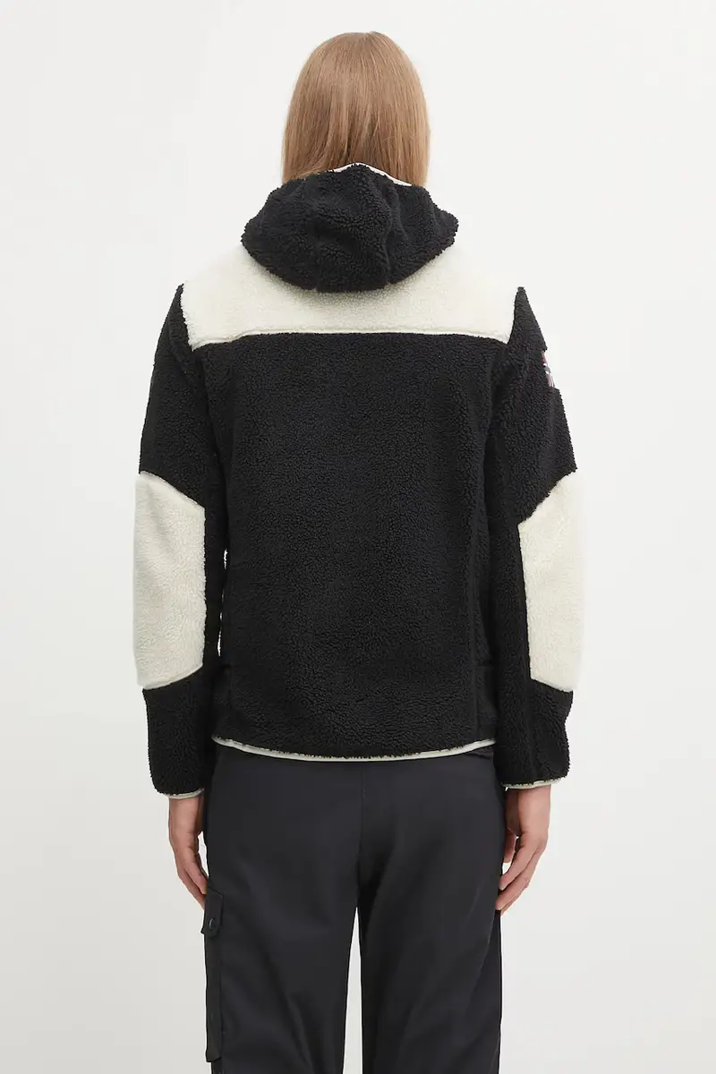 felpa in pile Yupik uomo colore nero NP0A4GNSMCB1 miniatura 3