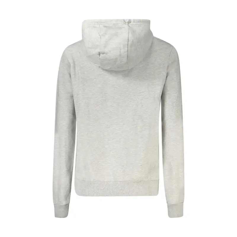 Napapijri Felpa Maniche Lunghe Donna Grigia con Ricamo miniatura 2