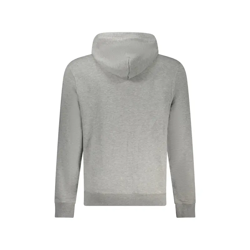 Napapijri Felpa Uomo Grigia con Stampa Logo miniatura 2