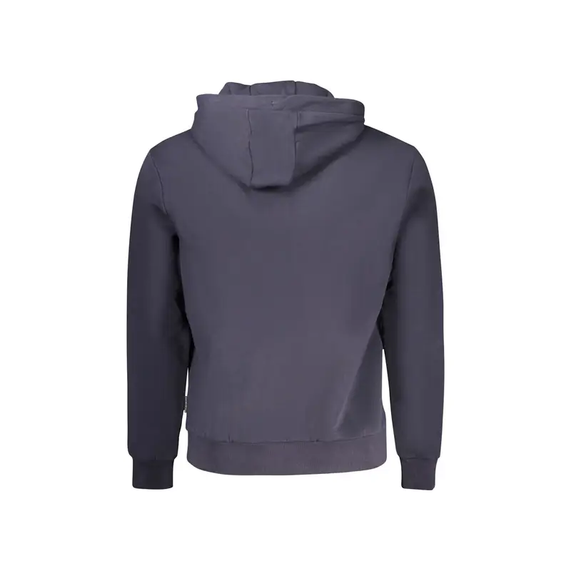 Napapijri Maglia Uomo Blu 1/2 Zip con Logo miniatura 2
