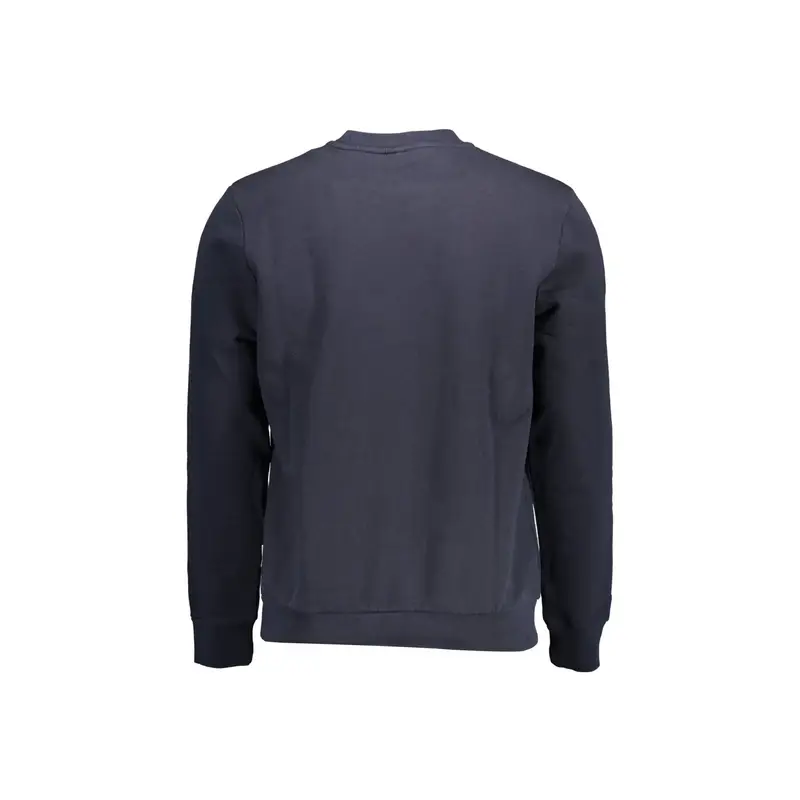 Napapijri Felpa Maniche Lunghe Uomo Blu con Stampa miniatura 2