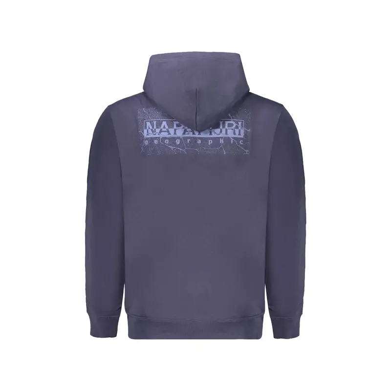 Napapijri Felpa Uomo Blu con Cappuccio e Tascone miniatura 2