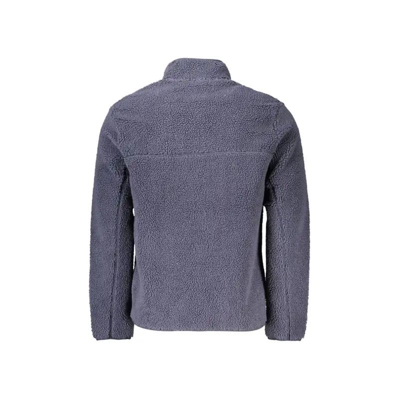 Napapijri Maglia Uomo Blu con Zip e Maniche Lunghe miniatura 2