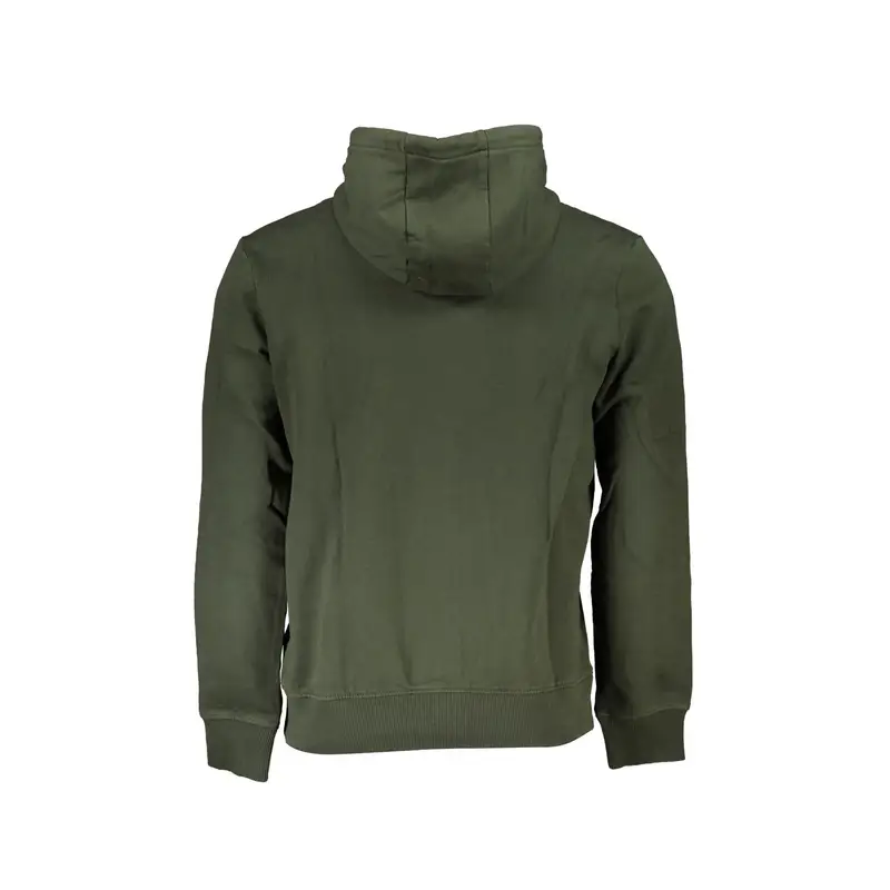 Felpa Maniche Lunghe Uomo Verde Ricamo miniatura 2