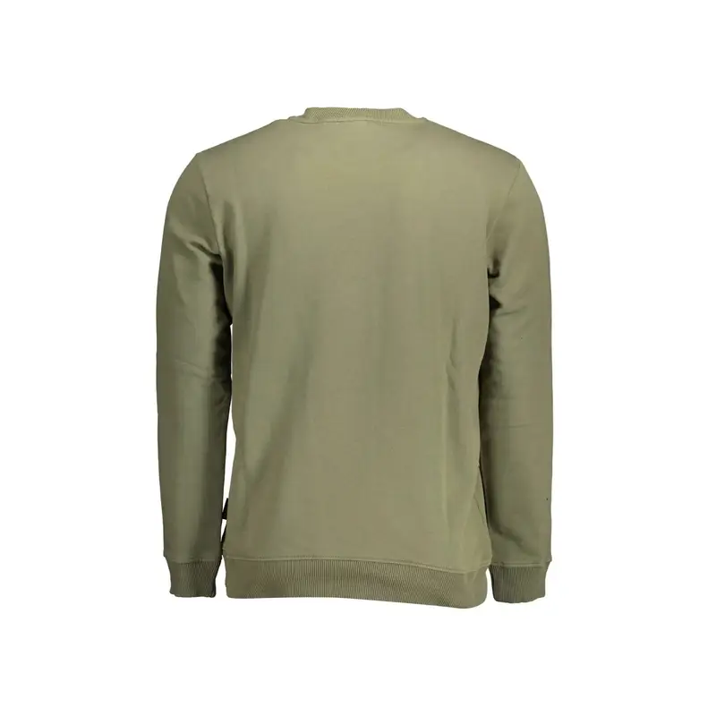 Felpa Maniche Lunghe Uomo Verde Ricamo miniatura 2