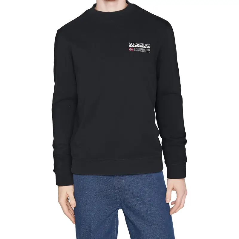Felpa Napapijri B-Kasba C da uomo | Napapijri Nero