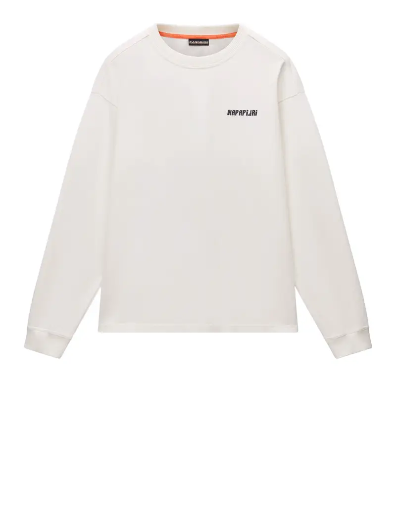 felpa napapijri coldirai da uomo - bianco