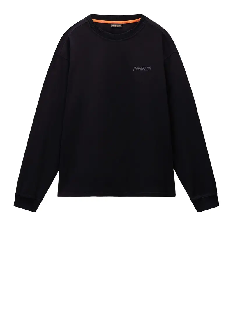 felpa napapijri coldirai da uomo - nero