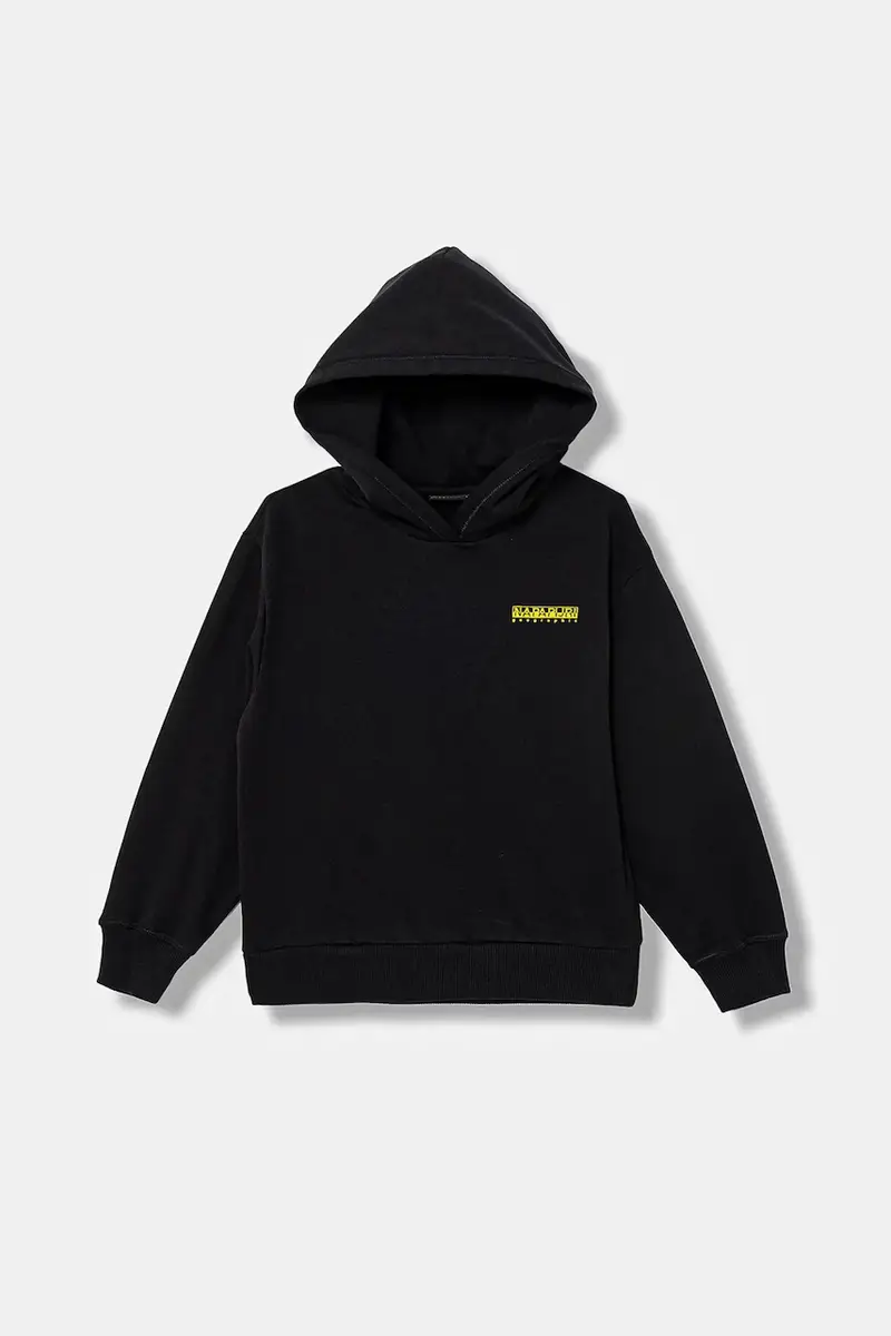 felpa per bambini B-ADIGE colore nero con cappuccio NP0A88ZXF0X1