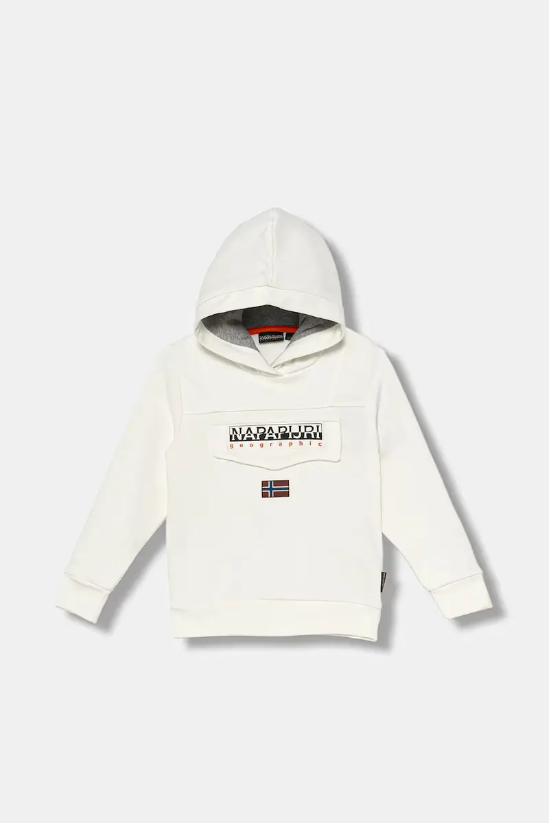 felpa per bambini BURGEE Bianco