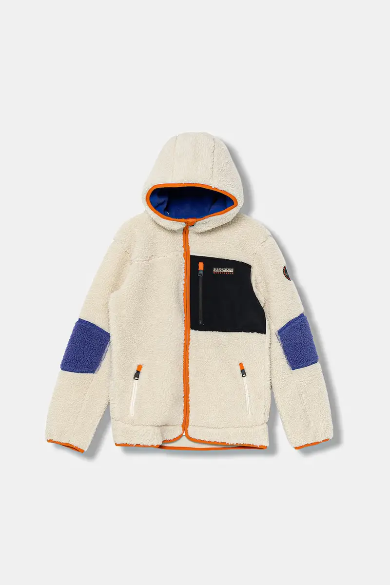 felpa per bambini YUPIK colore beige con cappuccio NP0A4HG1N1J1