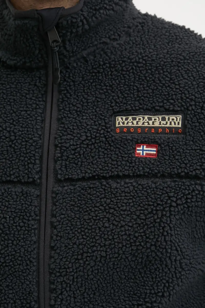 felpa T-Tynik uomo colore blu navy con applicazione NP0A4IA90411 miniatura 5