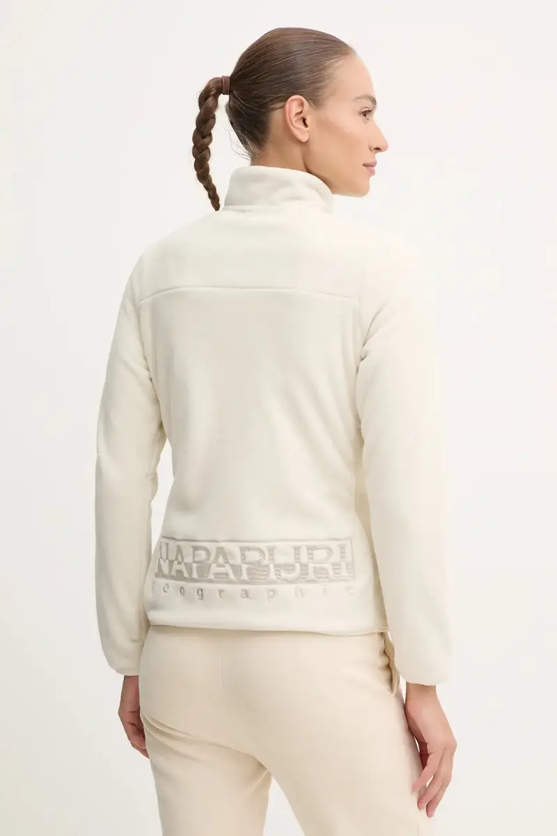 felpa Yupik 2.0 donna colore beige NP0A4I55N1J1 miniatura 3