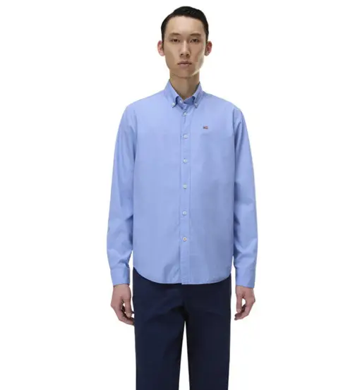 G-Terra LS - camicia a maniche lunghe - uomo Blue