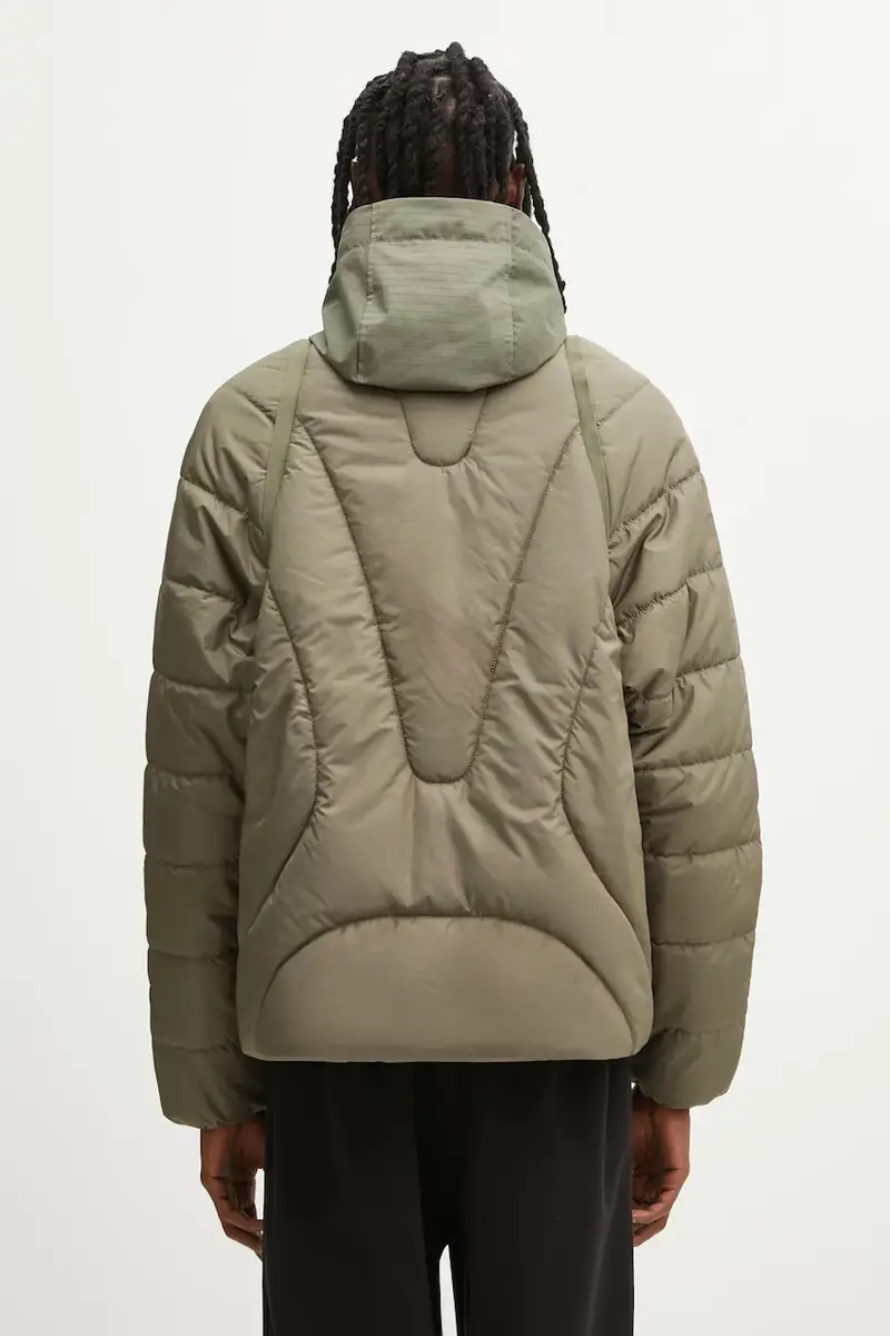 giacca A-Biez modular puf colore verde NP0A88YQG0A1 miniatura 2