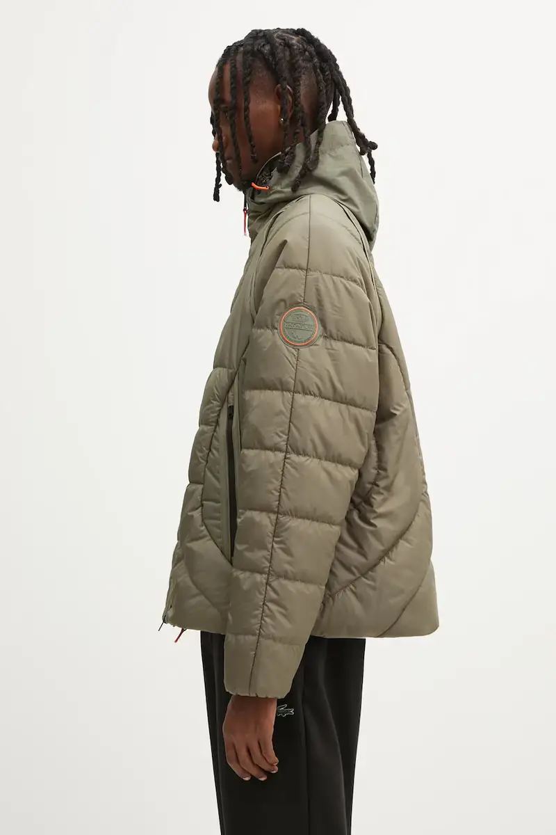 giacca A-Biez modular puf colore verde NP0A88YQG0A1 miniatura 3