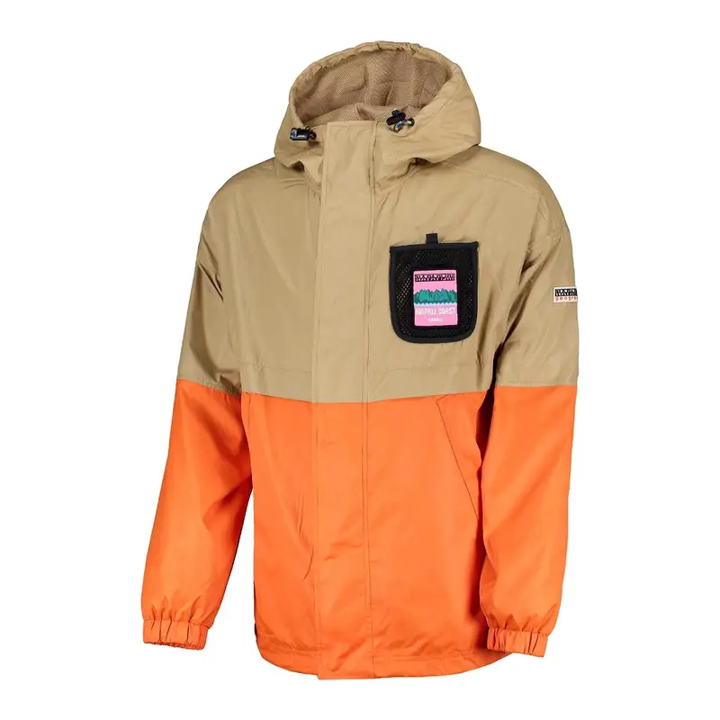 GIACCA CAPPUCCIO TRIBE Arancio