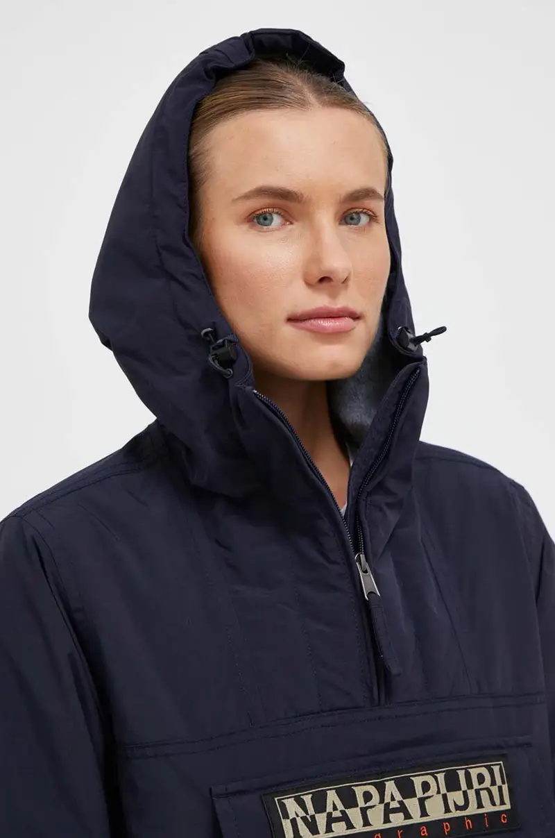 giacca donna Blu navy miniatura 5