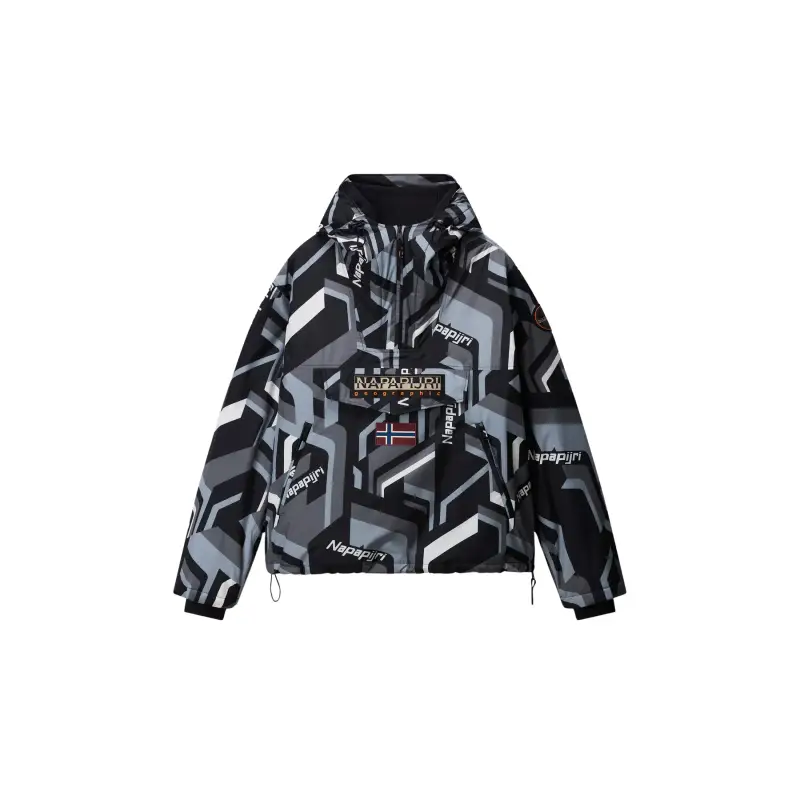 Giacca impermeabile AOP Napapijri Rainforest