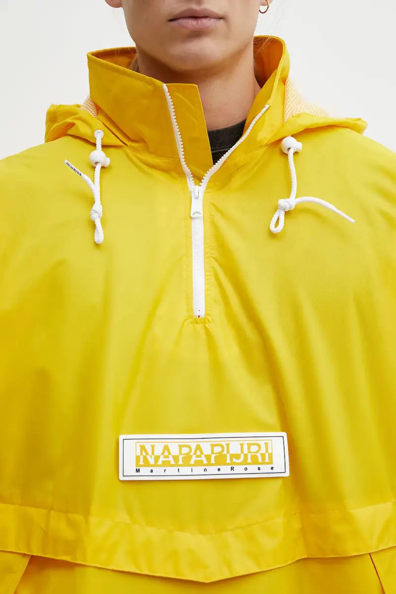 giacca Napapijri x Martine Rose colore giallo NP0A4FI2YS11 miniatura 4