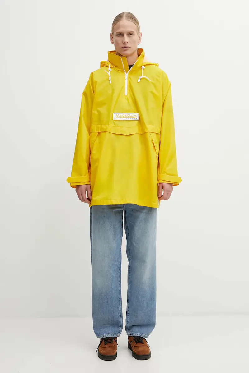 giacca Napapijri x Martine Rose colore giallo NP0A4FI2YS11 miniatura 5