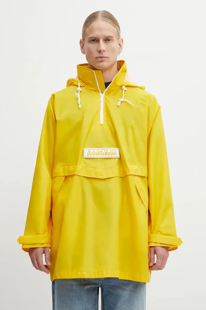 giacca Napapijri x Martine Rose colore giallo NP0A4FI2YS11