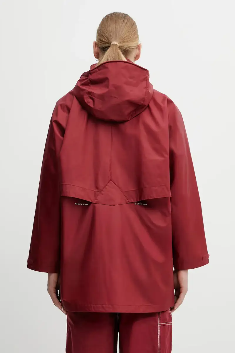 giacca Napapijri x Martine Rose colore granata NP0A4FI2R1E1 miniatura 3