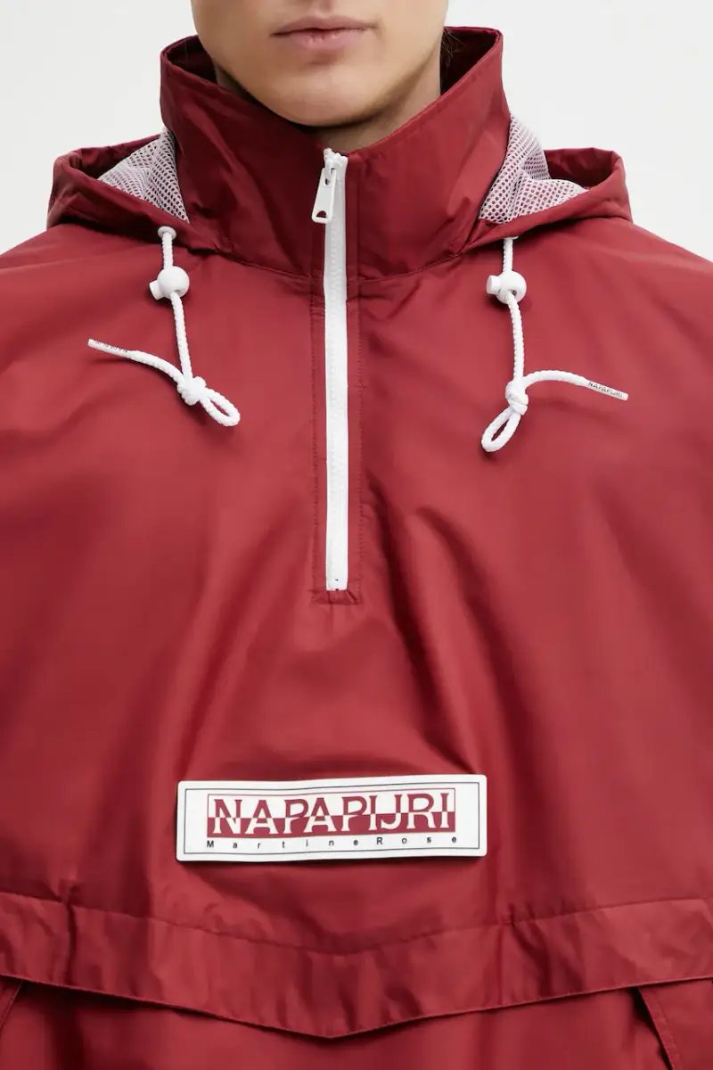 giacca Napapijri x Martine Rose colore granata NP0A4FI2R1E1 miniatura 4