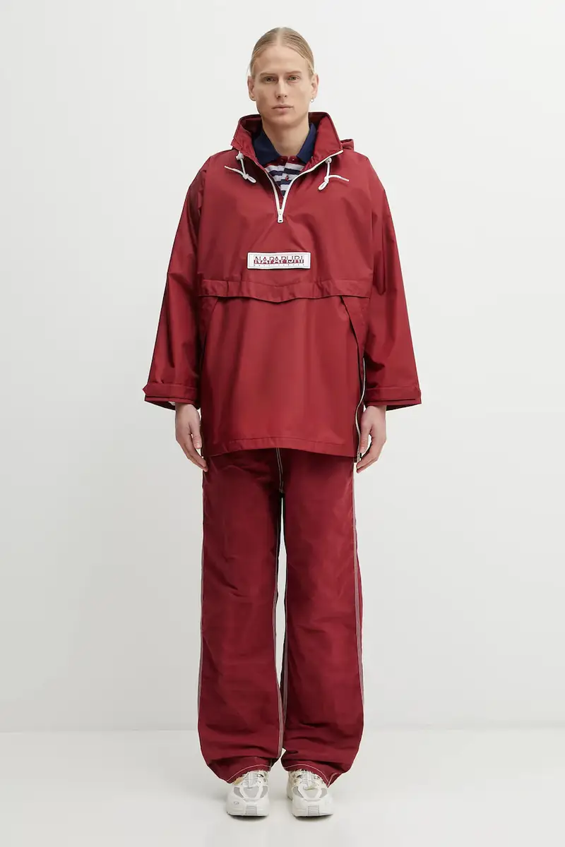 giacca Napapijri x Martine Rose colore granata NP0A4FI2R1E1 miniatura 5