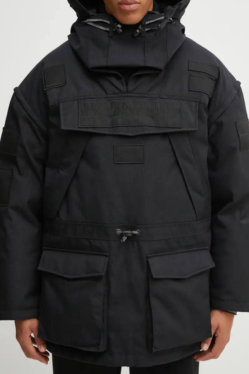 giacca Napapijri x Martine Rose colore nero NP0A4I579411 miniatura 5