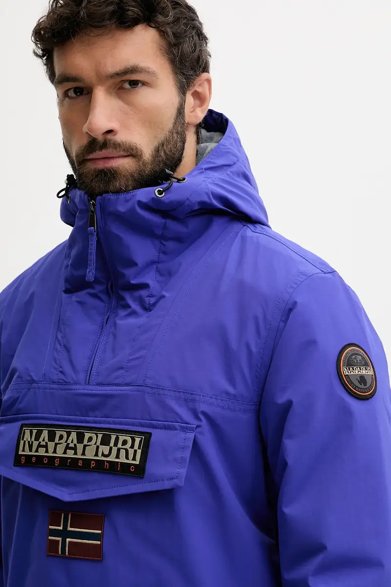 giacca Rainforest colore blu NP0A4GMCB3B1 miniatura 4