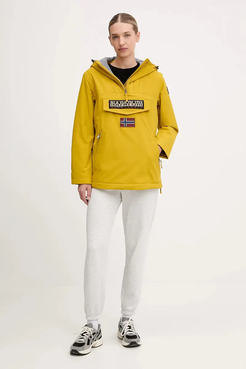 giacca Rainforest colore giallo NP0A4GM6Y1O1 miniatura 2