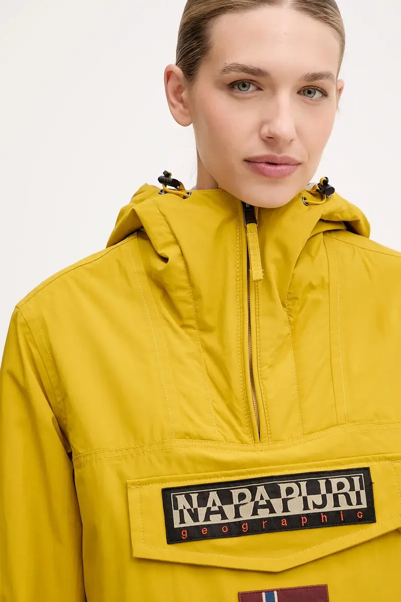 giacca Rainforest colore giallo NP0A4GM6Y1O1 miniatura 4