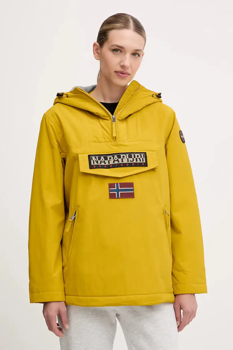 giacca Rainforest colore giallo NP0A4GM6Y1O1